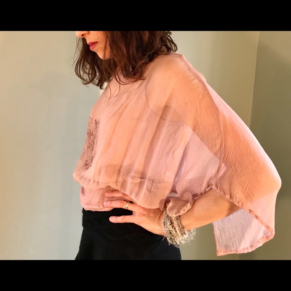 Gorgeous Newport News Chiffon Blouse